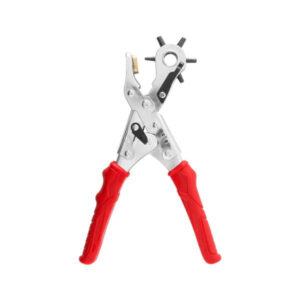 Revolving Punch Plier Rubber Handle