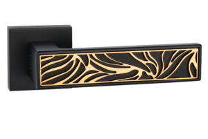 Door Handles 083-15E-Black/GP