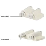 Double Cabinet Door Magnetic Push Open (Pair)