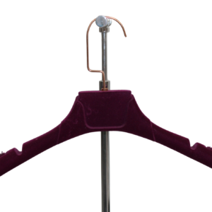 Alcantara Purple Hanger With Rose Gold