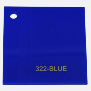 Blue 322B Acrylic Sheet