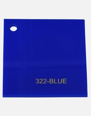 Blue 322B Acrylic Sheet
