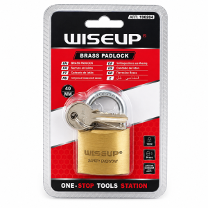 Padlock Brass Wiseup