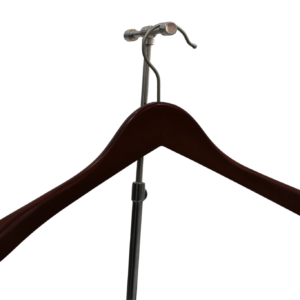 Brown Wooden Hanger Open