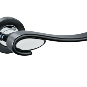 Door Handle 073-16E-Black/CP