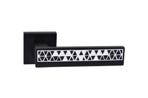 Door Handles 081-15E-Black/CP