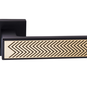 Door Handles 082-15E-Black/GP