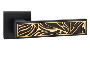 Door Handles 083-15E-Black/GP