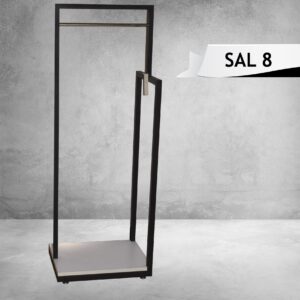 Double-Level Clothing Display Rack