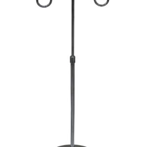 Hand Bag Display Stand Crystal Top Double Sided