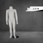 Headless Mannequin Kids White Color