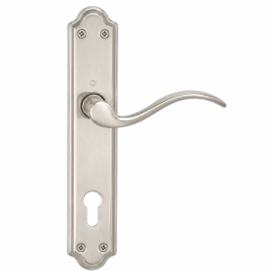 Door Handle Hoppe Satin Nickle