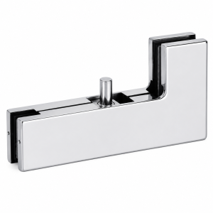Glass Door Corner Big Black