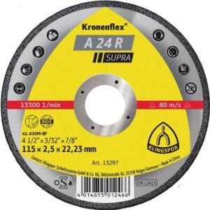 Klingspor Flat Metal Cutting Disc
