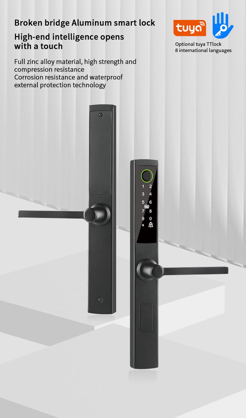 Light Profile Smart Lock (Aluminum Door) - Image 2