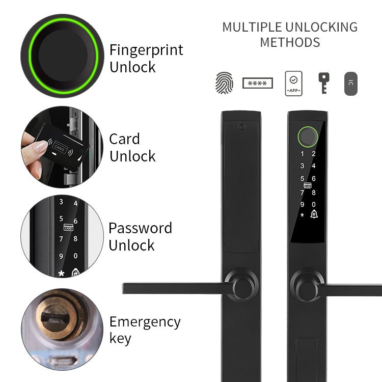 Light Profile Smart Lock (Aluminum Door) - Image 4