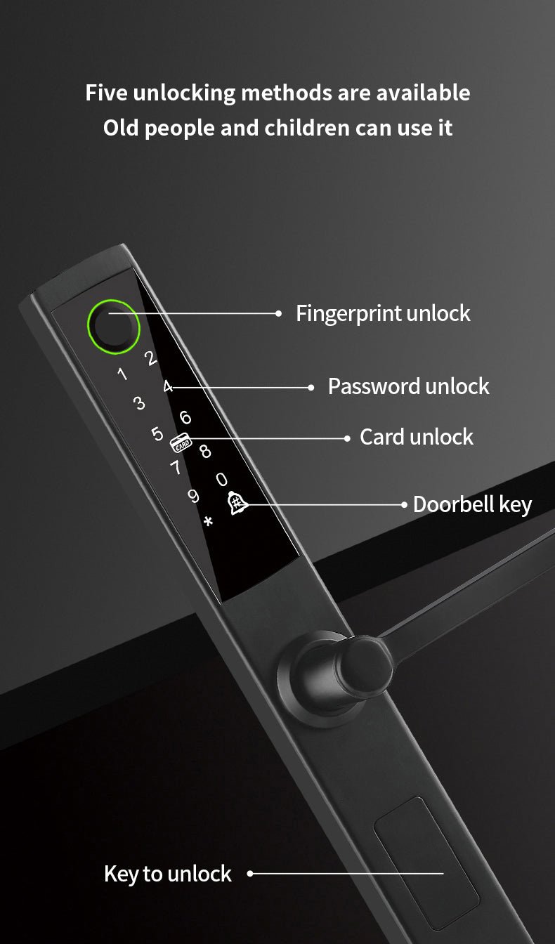 Light Profile Smart Lock (Aluminum Door) - Image 6