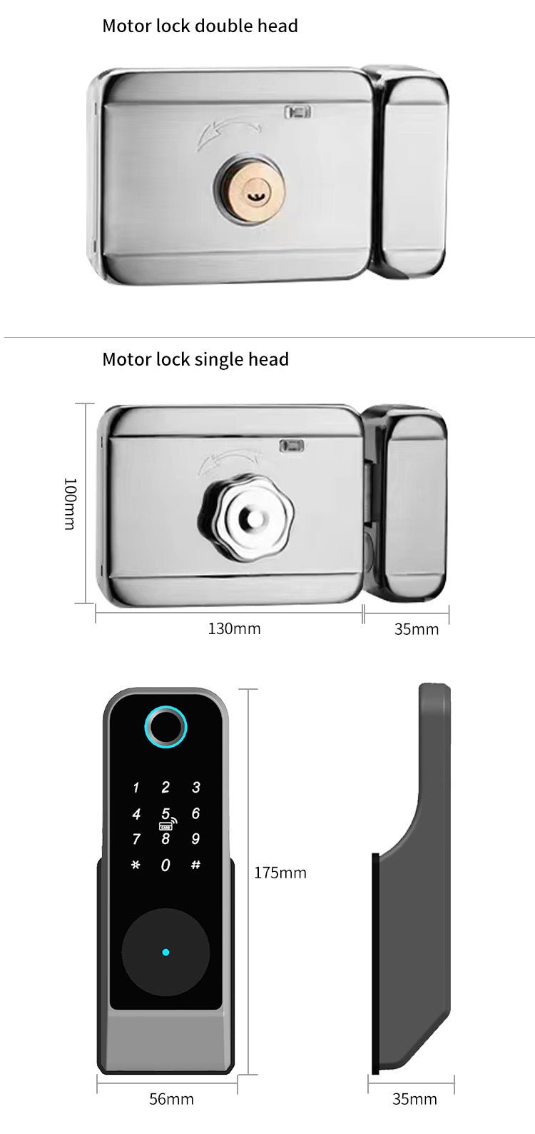 Metal Door Smart Lock - Image 5