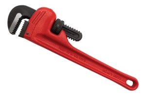 Pipe Wrench Red