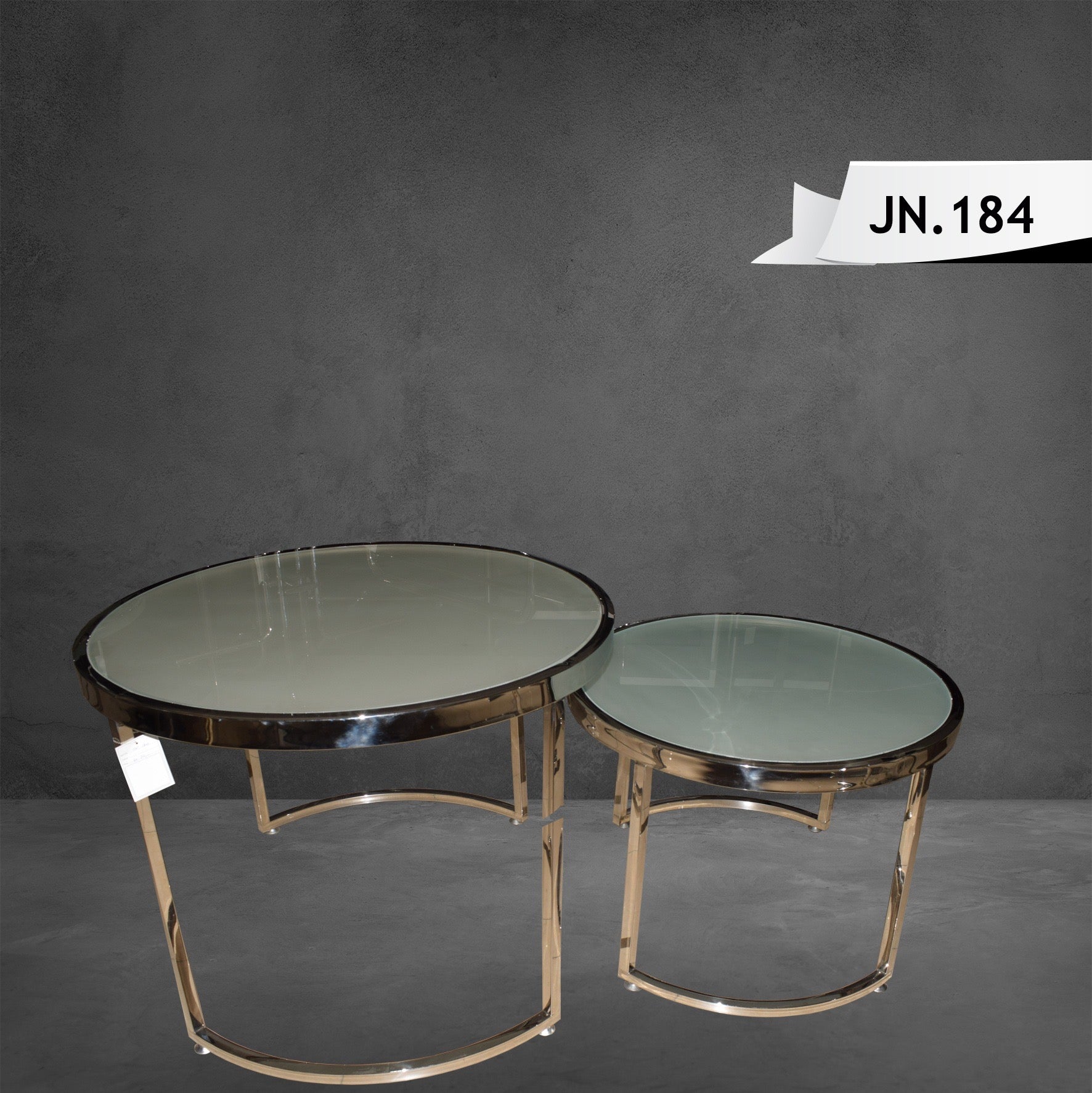 Round Nesting Display Tables – 2-Piece - Image 2