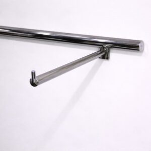 Round Straight Display Arm – Surface Rail System