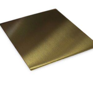SS Sheet Gold Hairline 304