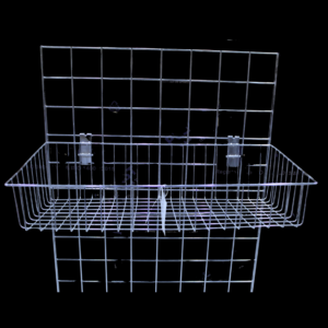 Wide Angled Grid Wall Wire Basket