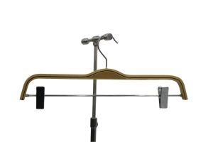 Wooden Flat Hanger With Clip