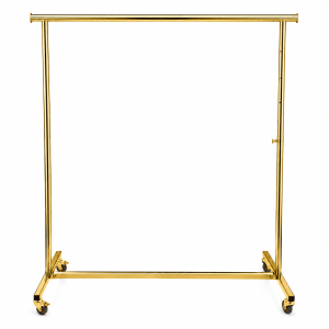 Foldable Gold Clothes Stand