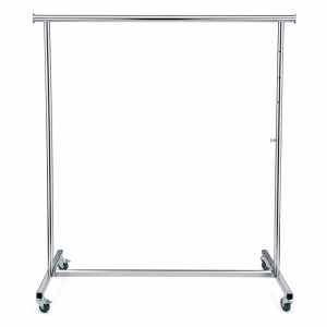 Foldable Chrome Clothes Stand