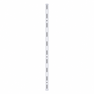 Single Slot Shelf Standard – White