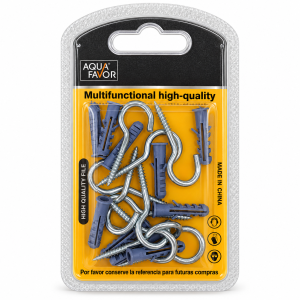 Open Eye Hook & Wall Plug