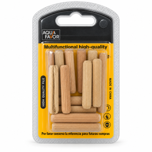Flutted Wooden Dowels