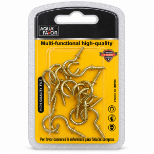 Gold Screw Hook